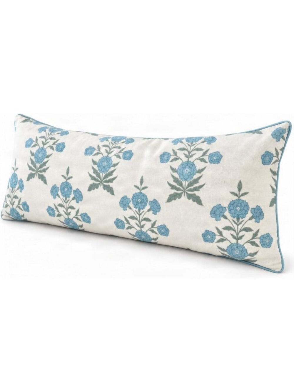 Floral Throw Pillow Cover 14" x 36" | Grandmillennial Home Decor Accent